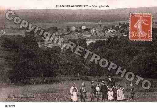 Ville de JEANDELAINCOURT, carte postale ancienne