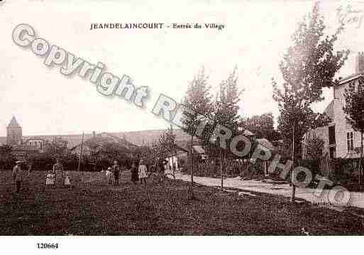 Ville de JEANDELAINCOURT, carte postale ancienne