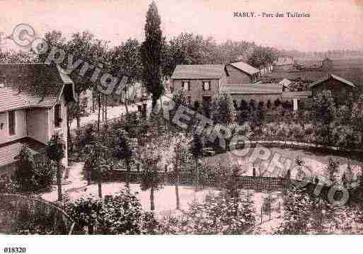 Ville de MABLY, carte postale ancienne