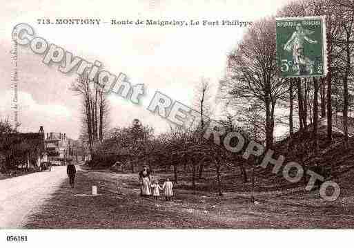 Ville de MAIGNELAYMONTIGNY, carte postale ancienne