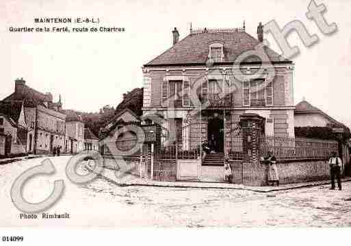 Ville de MAINTENON, carte postale ancienne