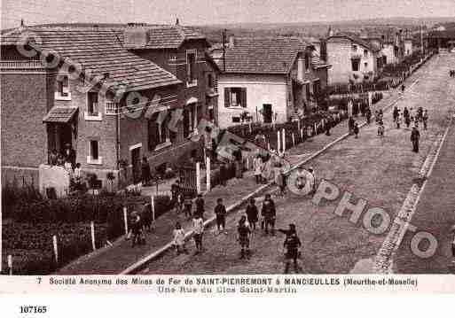 Ville de MANCIEULLES, carte postale ancienne