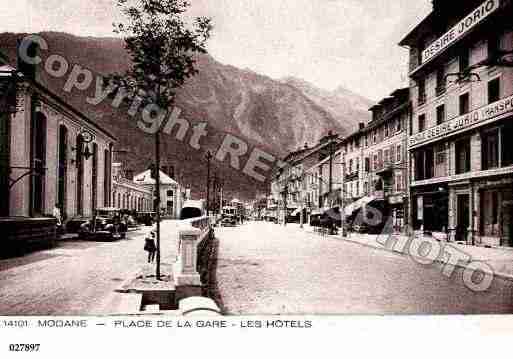 Ville de MODANE, carte postale ancienne