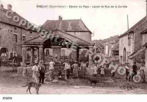 Ville de OISELAYETGRACHAUX, carte postale ancienne