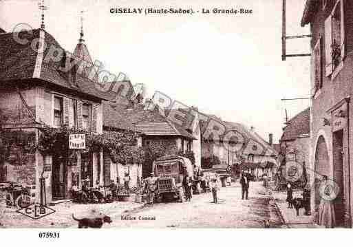 Ville de OISELAYETGRACHAUX, carte postale ancienne