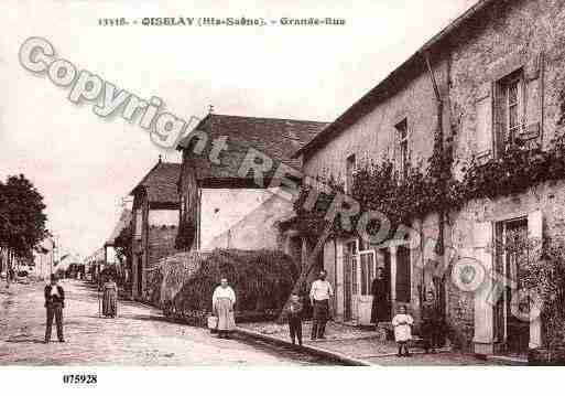 Ville de OISELAYETGRACHAUX, carte postale ancienne