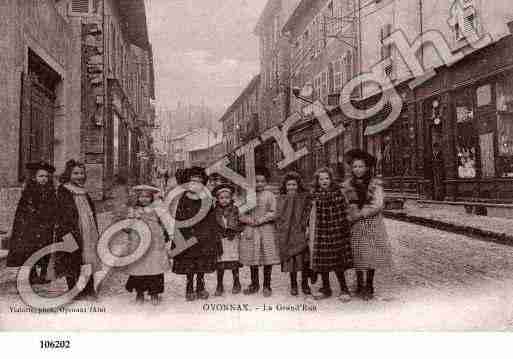 Ville de OYONNAX, carte postale ancienne