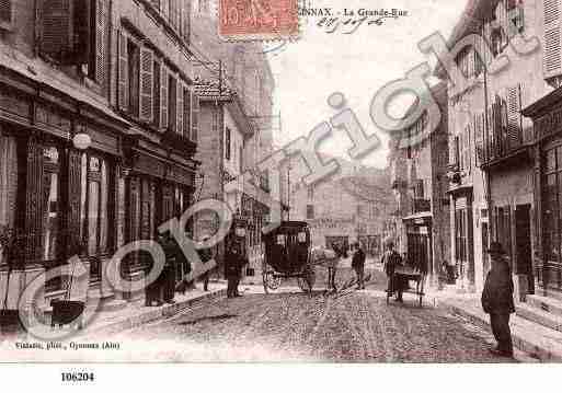 Ville de OYONNAX, carte postale ancienne