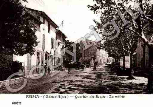 Ville de PEIPIN, carte postale ancienne