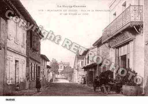 Ville de PLAISANCEDUTOUCH, carte postale ancienne