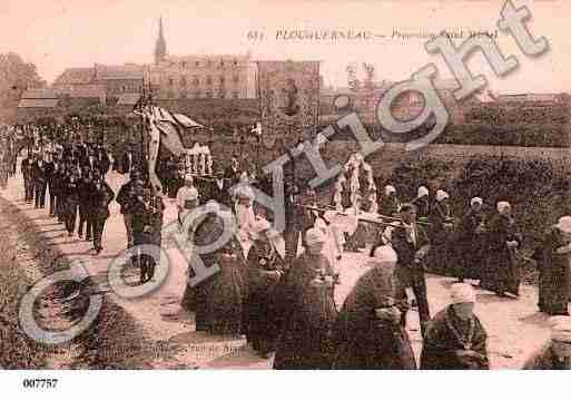 Ville de PLOUGUERNEAU, carte postale ancienne