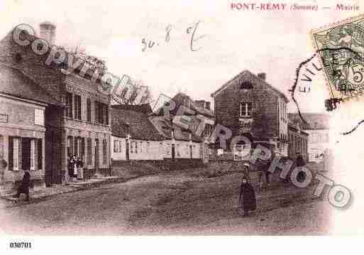 Ville de PONTREMY, carte postale ancienne