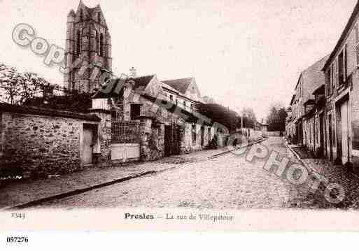 Ville de PRESLESENBRIE, carte postale ancienne