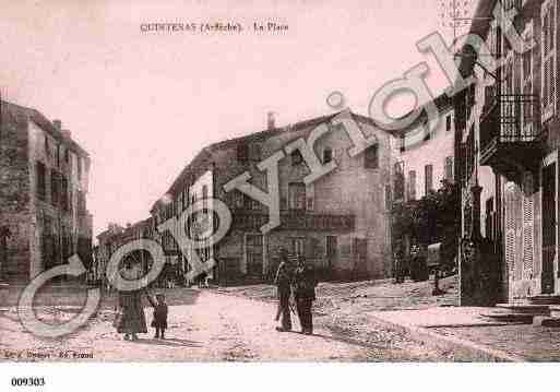 Ville de QUINTENAS, carte postale ancienne