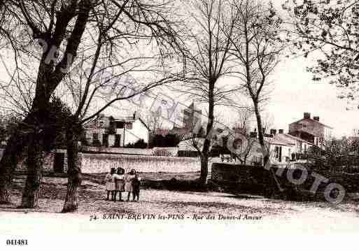 Ville de SAINTBREVINLESPINS, carte postale ancienne