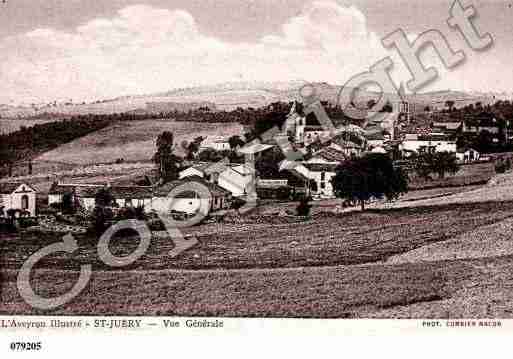 Ville de SAINTJUERY, carte postale ancienne