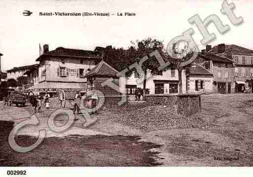 Ville de SAINTVICTURNIEN, carte postale ancienne