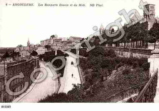 Ville de ANGOULEME, carte postale ancienne