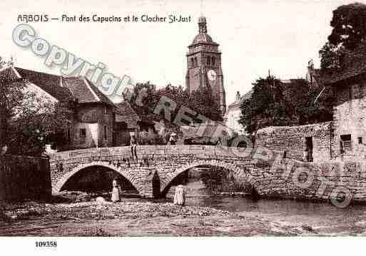 Ville de ARBOIS, carte postale ancienne