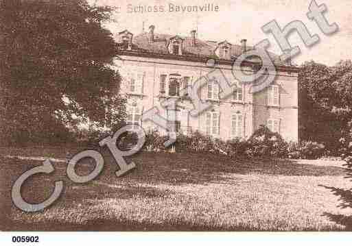 Ville de BAYONVILLESURMAD, carte postale ancienne