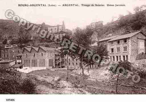 Ville de BOURGARGENTAL, carte postale ancienne