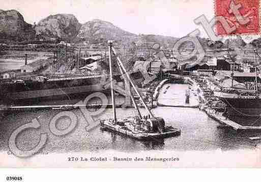 Ville de CIOTAT(LA), carte postale ancienne