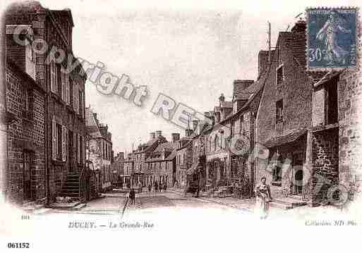 Ville de DUCEY, carte postale ancienne