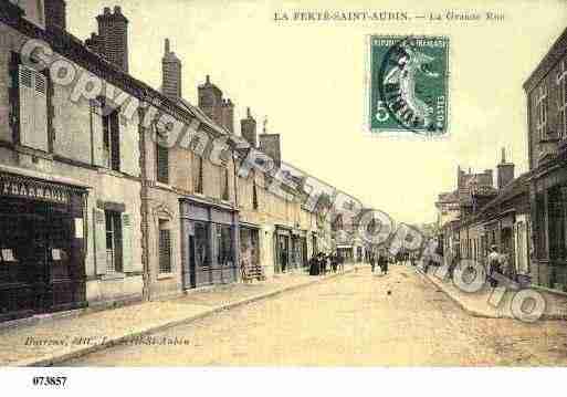 Ville de FERTESAINTAUBIN(LA), carte postale ancienne