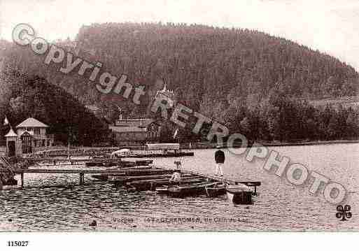 Ville de GERARDMER, carte postale ancienne