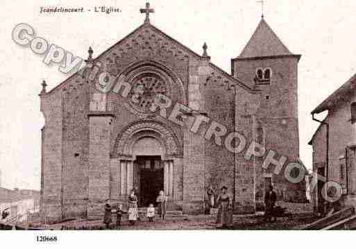 Ville de JEANDELAINCOURT, carte postale ancienne