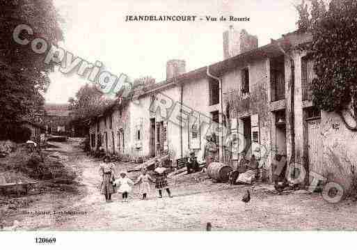 Ville de JEANDELAINCOURT, carte postale ancienne