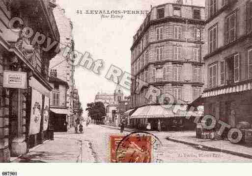 Ville de LEVALLOISPERRET, carte postale ancienne