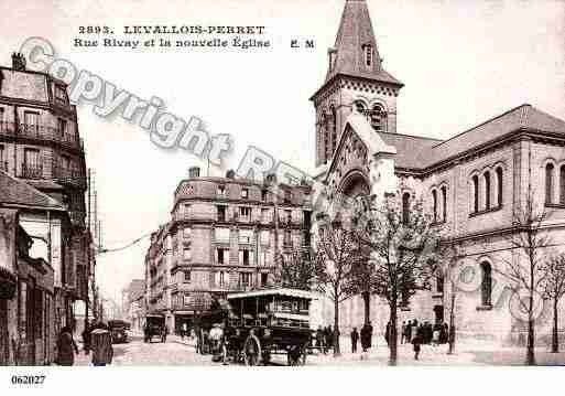 Ville de LEVALLOISPERRET, carte postale ancienne