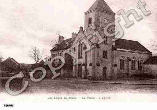 Ville de LOGESENJOSAS(LES), carte postale ancienne