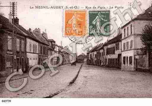 Ville de MESNILAUBRY(LE), carte postale ancienne