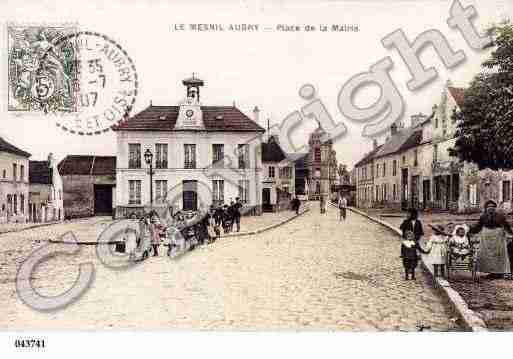 Ville de MESNILAUBRY(LE), carte postale ancienne