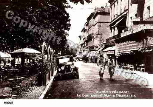 Ville de MONTELIMAR, carte postale ancienne