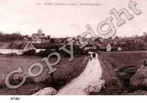 Ville de PAARS, carte postale ancienne