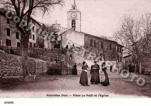 Ville de PIERREFEUDUVAR, carte postale ancienne