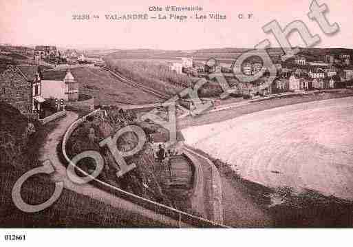 Ville de PLENEUFVALANDRE, carte postale ancienne