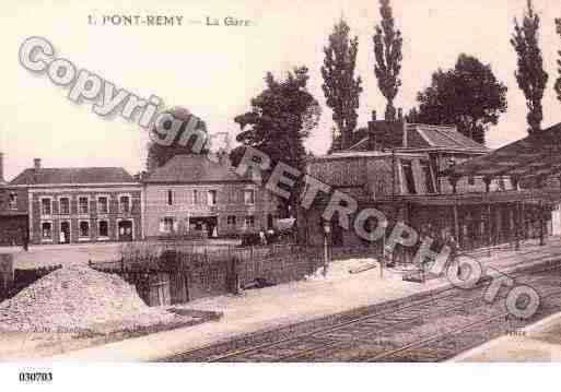 Ville de PONTREMY, carte postale ancienne