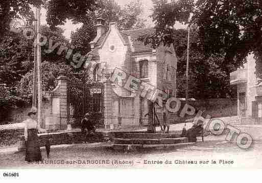 Ville de SAINTMAURICESURDARGOIRE, carte postale ancienne