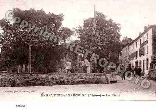 Ville de SAINTMAURICESURDARGOIRE, carte postale ancienne