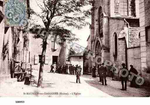 Ville de SAINTMAURICESURDARGOIRE, carte postale ancienne