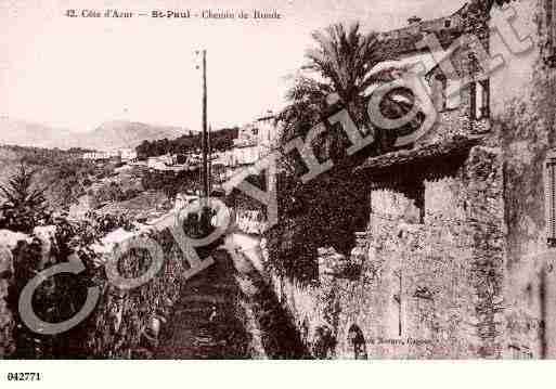 Ville de SAINTPAUL, carte postale ancienne