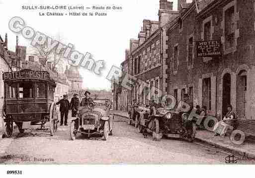 Ville de SULLYSURLOIRE, carte postale ancienne