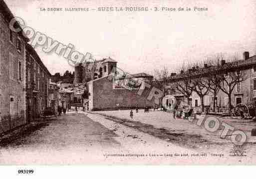 Ville de SUZELAROUSSE, carte postale ancienne