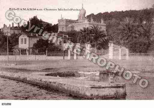 Ville de TAMARIS, carte postale ancienne