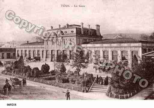 Ville de TOUL, carte postale ancienne