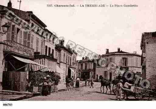 Ville de TREMBLADE(LA), carte postale ancienne